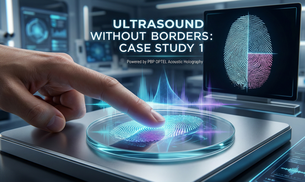 Ultrasonic biometrics – acoustic holography